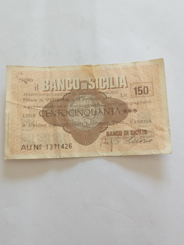 Minicheques Bancos Italianos Ver Fotos (Usado)