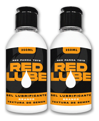 Gel Lubrificante Íntimo 500ml Red Lube Thick