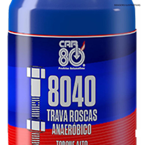 Car 8040 Trava Rosca E Vedador Anaerobico Alto Torque 10g