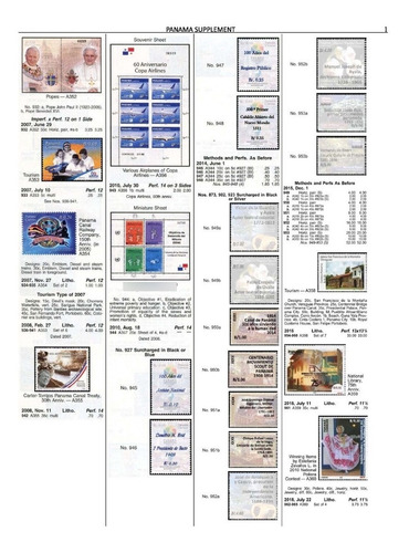 Catalogo Sellos Estampillas Scott 2020 Nicaragua Panama Pdf