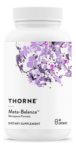 Thorne Meta-balance Para Mujeres, 60 Cápsulas Sabor Sin Sabor