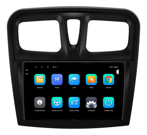 Central Multimidia Logan 15/19 9p Android 2gb 64gb Carplay