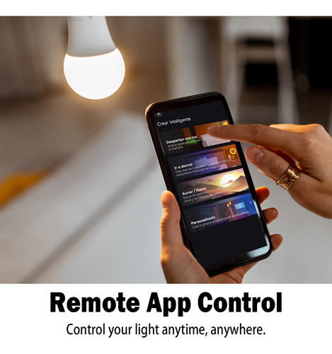 4pcs Focos Lapurete's Led 12w Wifi Inteligente Luz Led Para Alexa Rgbcw Luces E26 Focos , Control Remoto De Briturn App Y Control De Voz, Focos Inteligente Compatible Con Ios, Android, Alexa,google