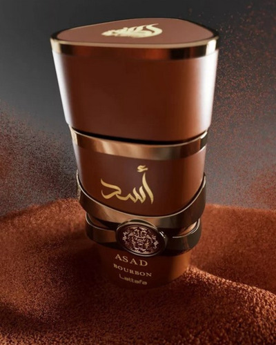 Perfume Lattafa Asad Bourbon Edp Masculino 100ml Original Lacrado Homem
