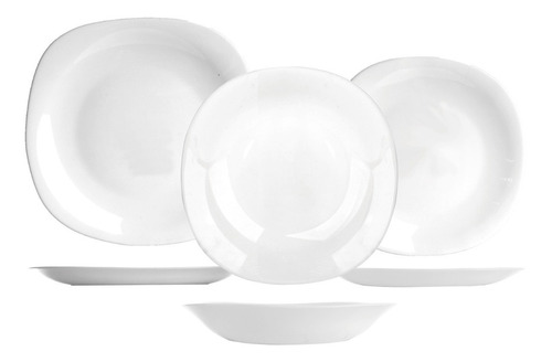 Set De Vajilla 18 Piezas Opal Square- Kitchenware