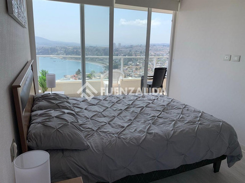 Impecable Con Vista Al Mar Dpto En Venta 2d Concon