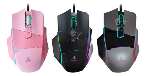 Ratón Para Juegos Rgb, Mouse Alambrico Gamer Con Luces Led