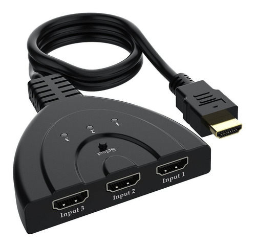 Cable Hub Hdmi 3 Puertos 1080p