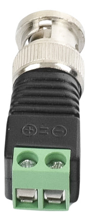 Ttrg17 Conector Bnc Macho Con Terminales Tipo Tornillo