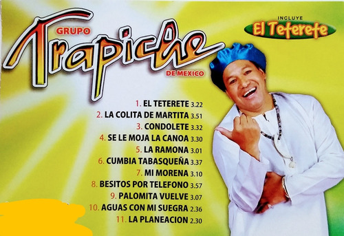 Grupo Trapiche De México Cd Nuevo El Teterete Con 11 Temas