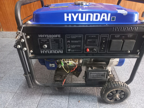 Generador Portátil Hyundai Hhy6800fe 5500w (Usado)