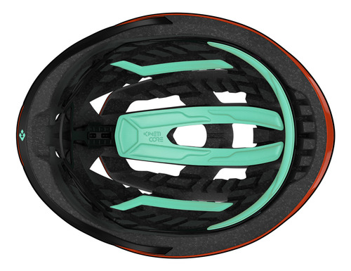 Casco de ciclismo Lazer Z1 Kineticore, naranja, talla M