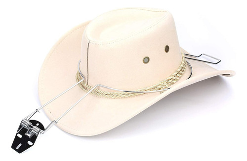 Soporte De Pared For Sombreros De Vaquero, Montaje Ajustabl