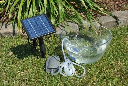Imagen 2 de 4 de Bomba De Aire Solar Solarrific G3035 Para Estanque De Peces