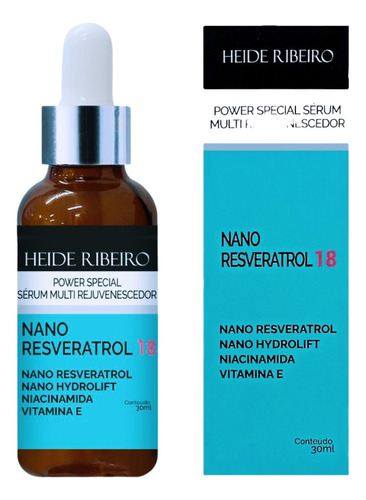 Sérum Hr Skin Resveratrol + Niacinamida + Vitamina E #todas