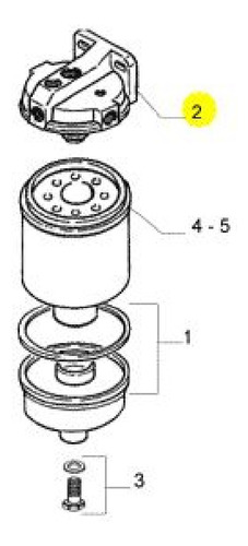Cabeçote Filtro Racor Tector Eurocargo Original 500057650