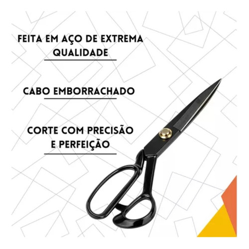 Tesoura Robusta Corte Profissional