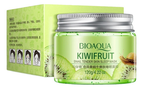 Mascarilla Facial De Kiwi Y Piel De Caracol 120gr Bioaqua