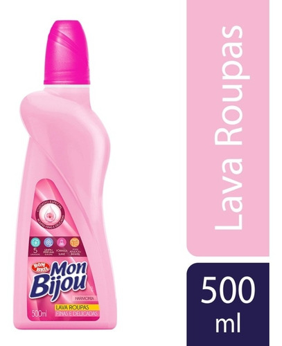 Lava Roupas Mon Bijou Harmonia 500ml