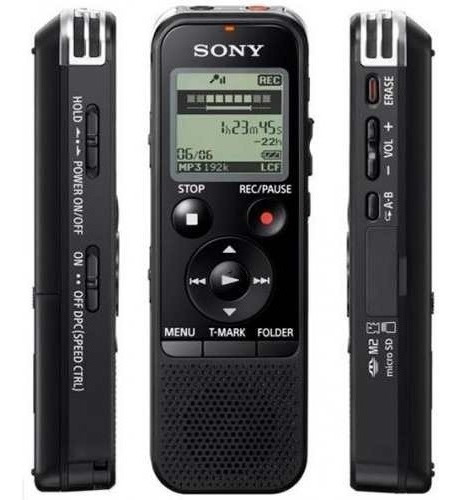 Grabadora De Voz Digital Con 4 Gb Sony Icd- Px440 Altavoz