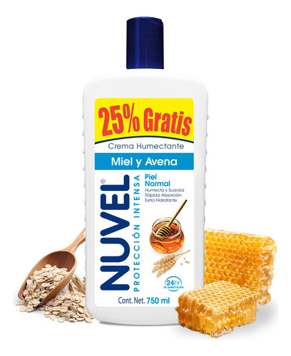  Nuvel Crema Protección Intensa Botella Con 750 Ml