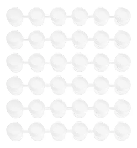 comprar 50 Tiras Para Botes De Pintura, 300 Botes De 2 Ml\u002F0.07 Oz De