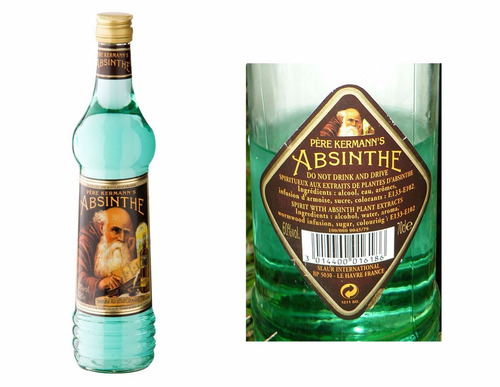 Absenta Absinthe Pere Kermanns 700ml Francia