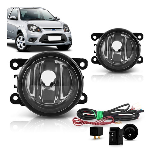 Kit Farol De Milha Auxiliar Ford Ka 2012 2013