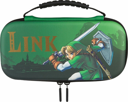 Kit De Protección Nintendo Switch Lite Link Hyrule Green