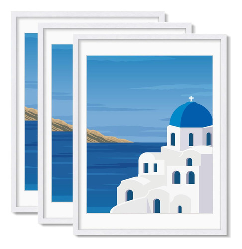 Auyre Marco Para Póster De Madera De 18 X 24, Paquete De 3,