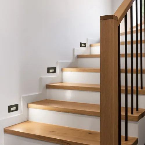 Maxxima Luz Led Horizontal Para Escalon, Luz De Escalera Par