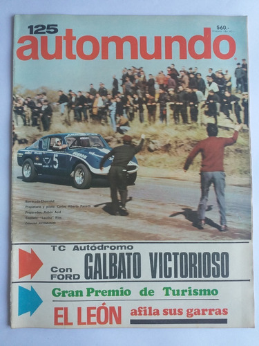 Revista Automundo Nro. 125 - Septiembre 1967 *