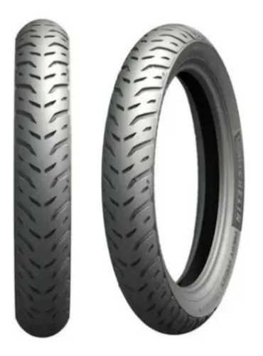 Par Pneu Michelin 80/100-18 + 100/80-18 Pilot Street2