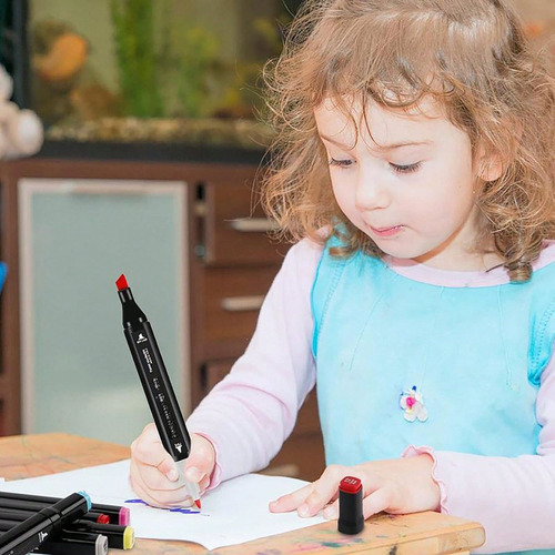 Juego De 120 Rotuladores Multicolores Para Pintar Y Dibujar