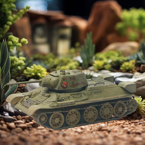 1/72 Tank Model Simulation Toy Fine Motor Habilidad
