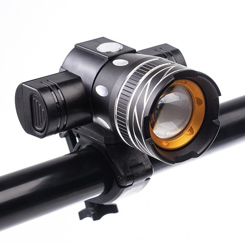 Imagem 1 de 10 de Farol Bike Mtb Speed 5000 Lumens Usb A Prova De Água