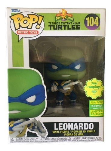 Funko Pop Leonardo Power Ranger 