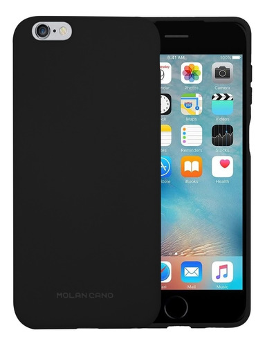 Funda Case Para iPhone 6 Plus Silicon Suave Mate Molan Cano