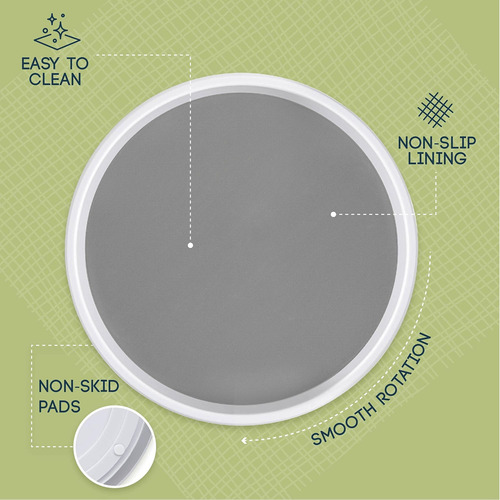Livorini Lazy Susan Turntable 10 | Organizador De Susan Lazy