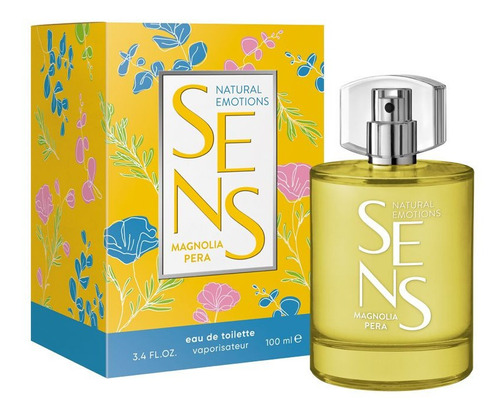 Perfume Sens Natural Emotions Magnolia Pera Edt 100ml