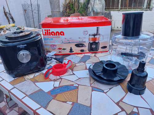 Multi Procesadora Liliana Simplix Am700 De Outlet Negro (Reacondicionado)