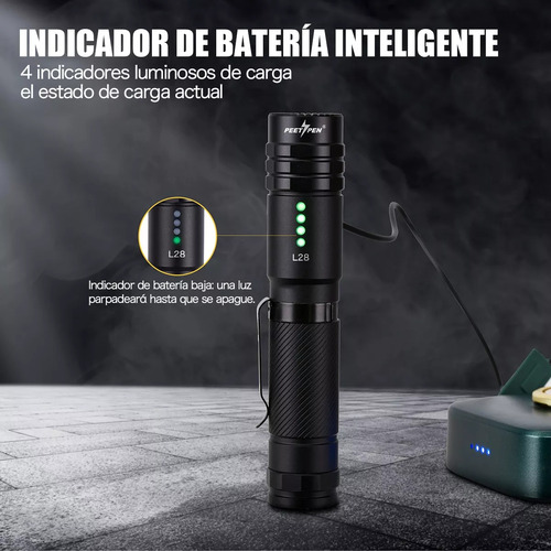 Linterna Led Recargable Alta Potencia Portátil Lampara