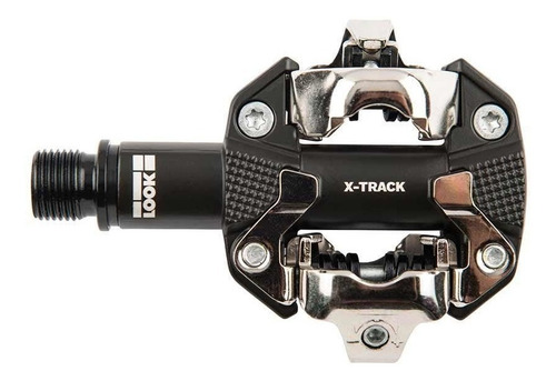 Imagem 2 de 3 de Pedal Mtb Look X-track Cinza, Compatível C/ Taco Shimano Spd