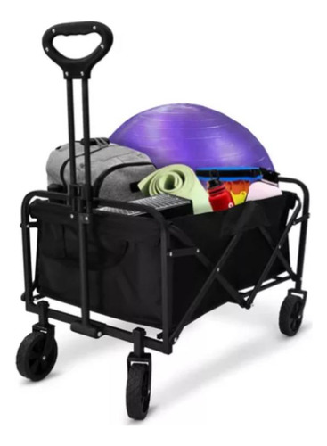 Carrito Arrastre Para Compras Plegable Para Camping Y Picnic