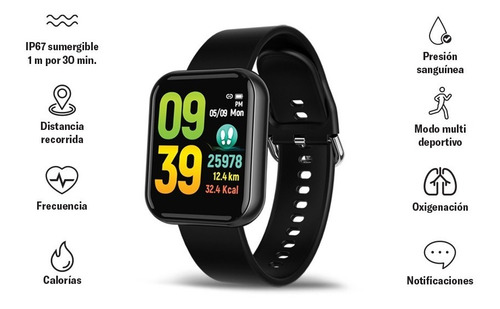 Smartwatch Reloj Inteligente Stf Kronos Stylus Sumergible