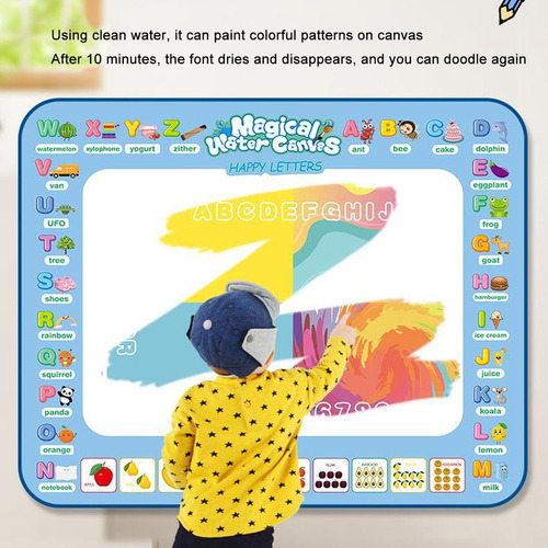 G* Alfombras Mágicas Pintadas Con Agua Para Niños, Paneles