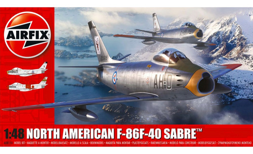 North American F-86f-40 Sabre Airfix A08110 1:48