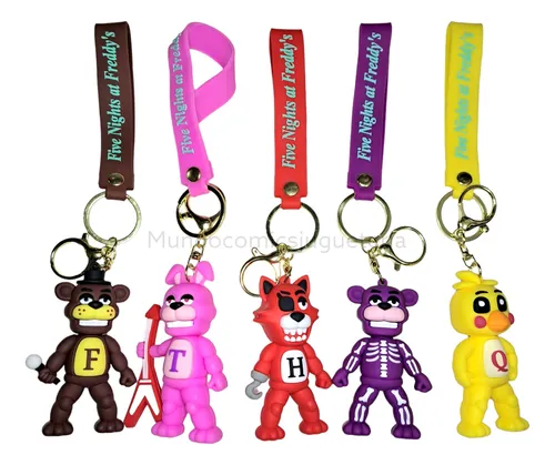 comprar Llaveros Figuras De Goma De Five Night Att Freddys Personaje