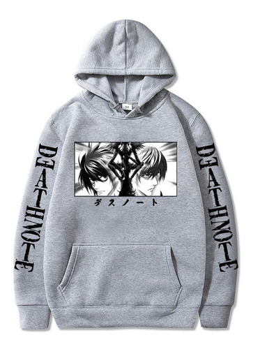 Sudadera Con Capucha Anime Yagami Light Kira L Death Note Pa