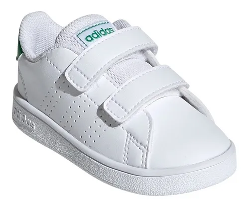 Tenis adidas Ni o Blanco Verde Advantage I Ef0301 Cuotas sin inter s